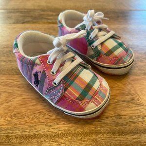 Polo Crib Shoes - Toddler Size 4 - Like New